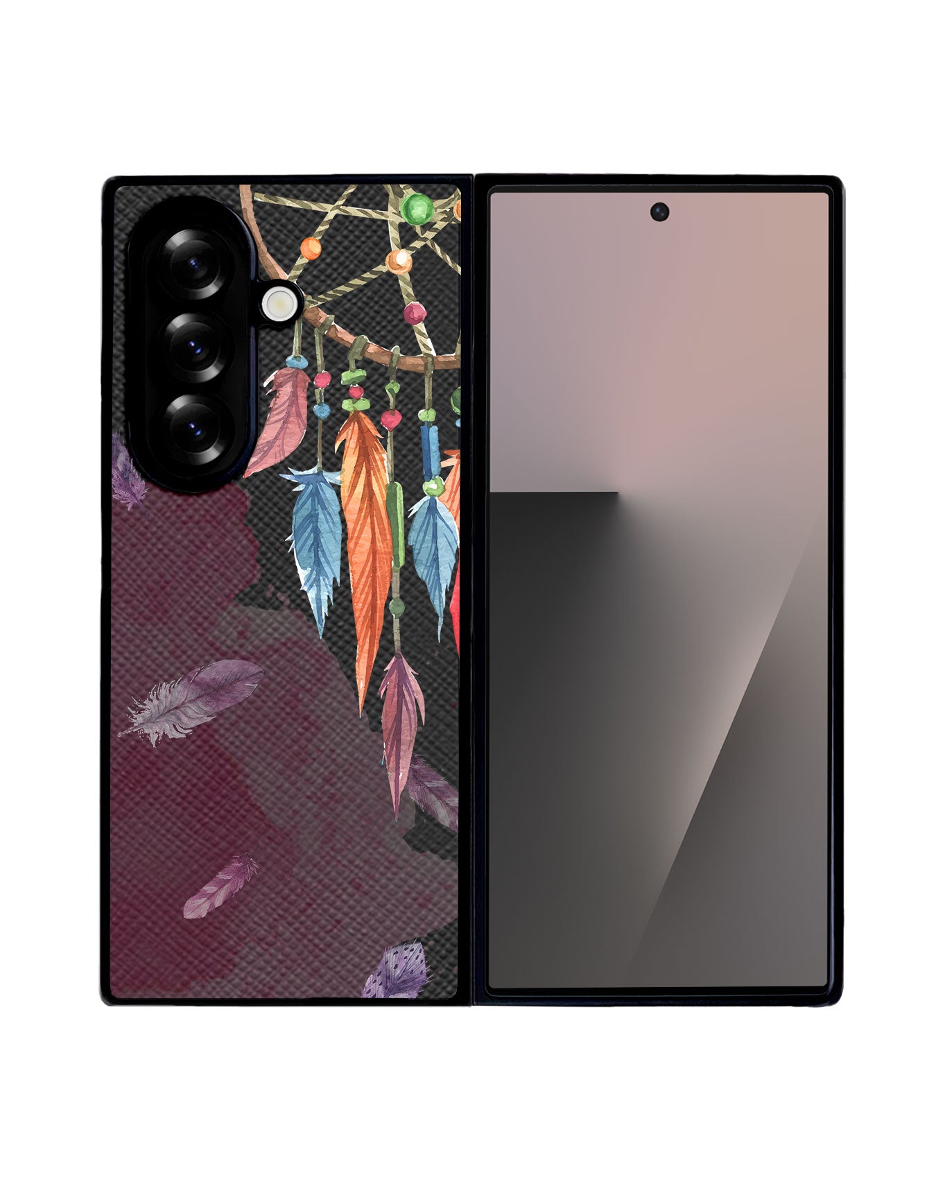 Android Flip / Fold Leather Grip - Dreamcatcher 4.0