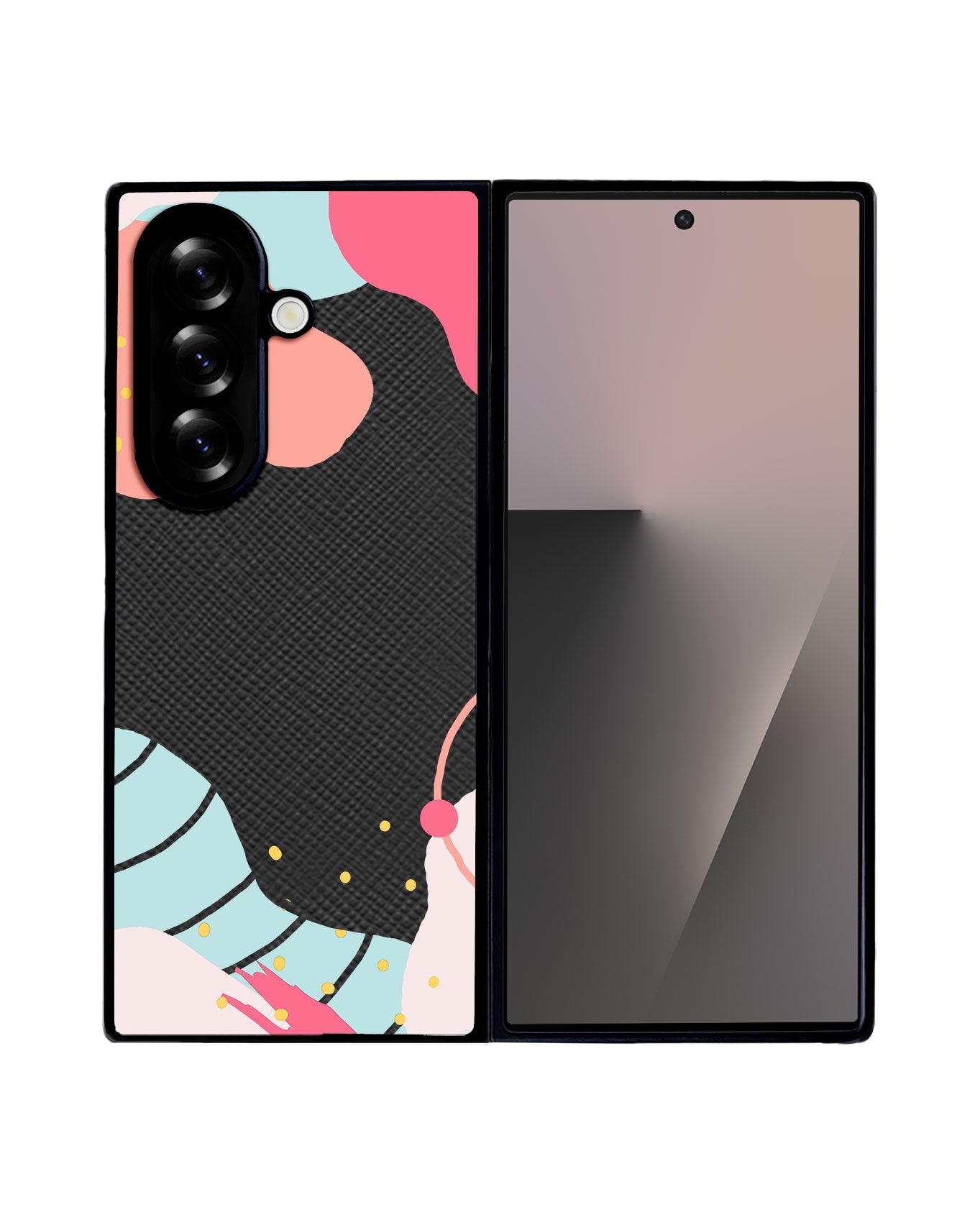 Android Flip / Fold Leather Grip - Piccadilly