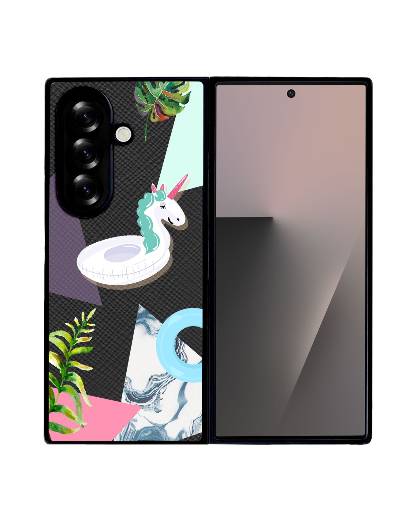 Android Flip / Fold Leather Grip - Floaties