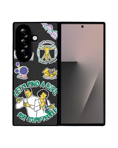 Android Flip / Fold Leather Grip - Science 2.0