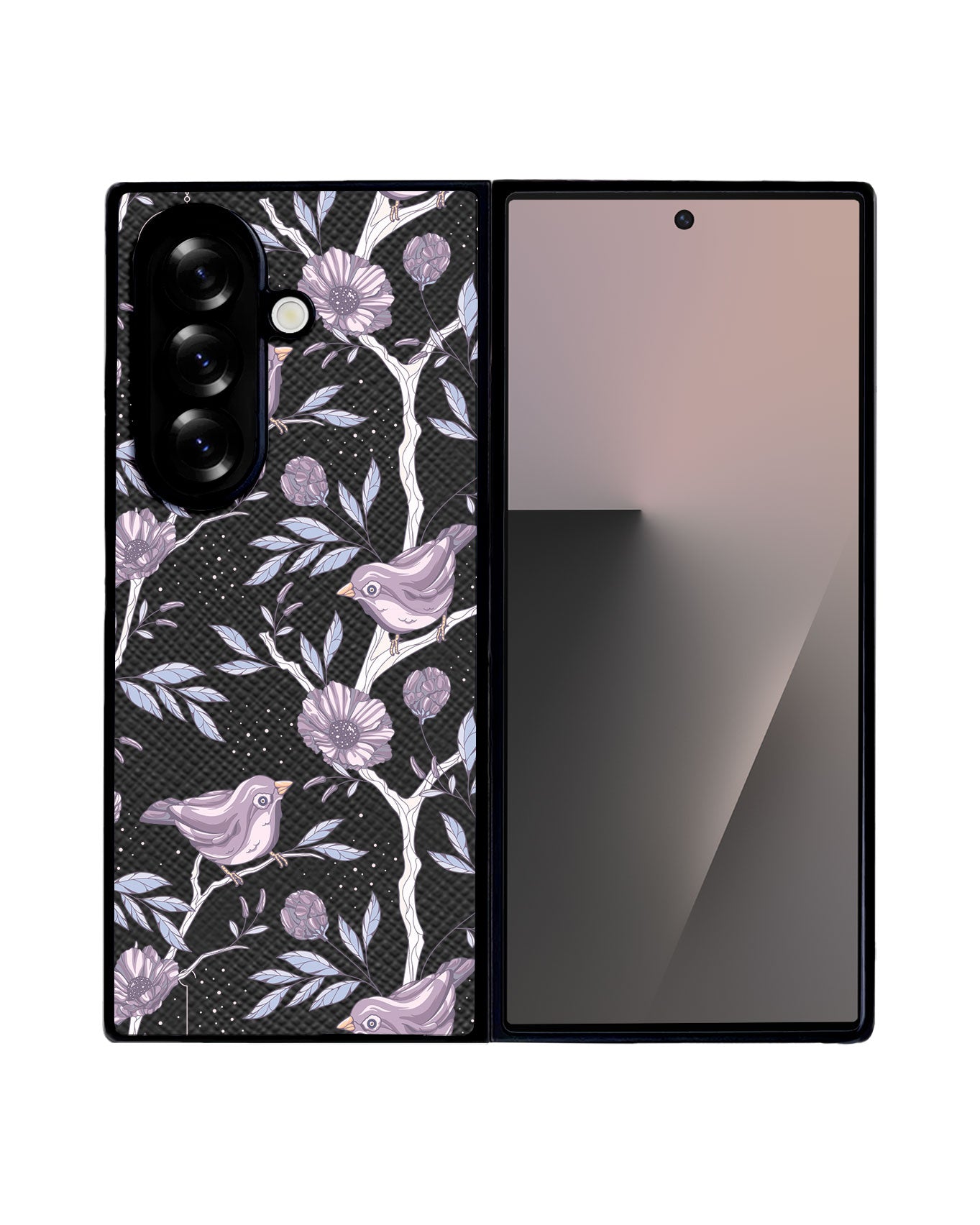 Android Flip / Fold Leather Grip - Lovebird 15.0