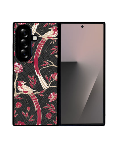 Android Flip / Fold Leather Grip - Lovebird 8.0