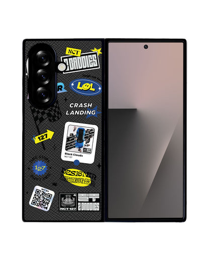 Android Flip / Fold Leather Grip - NCT 127 Sticker Pack