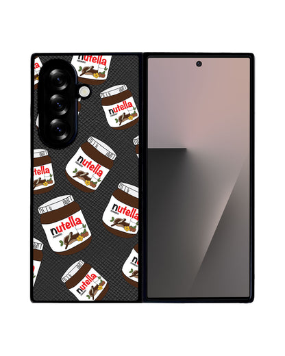 Android Flip / Fold Leather Grip - Nutella