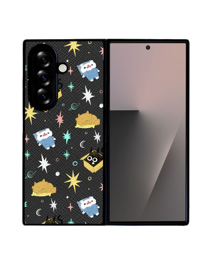 Android Flip / Fold Leather Grip - Nightover