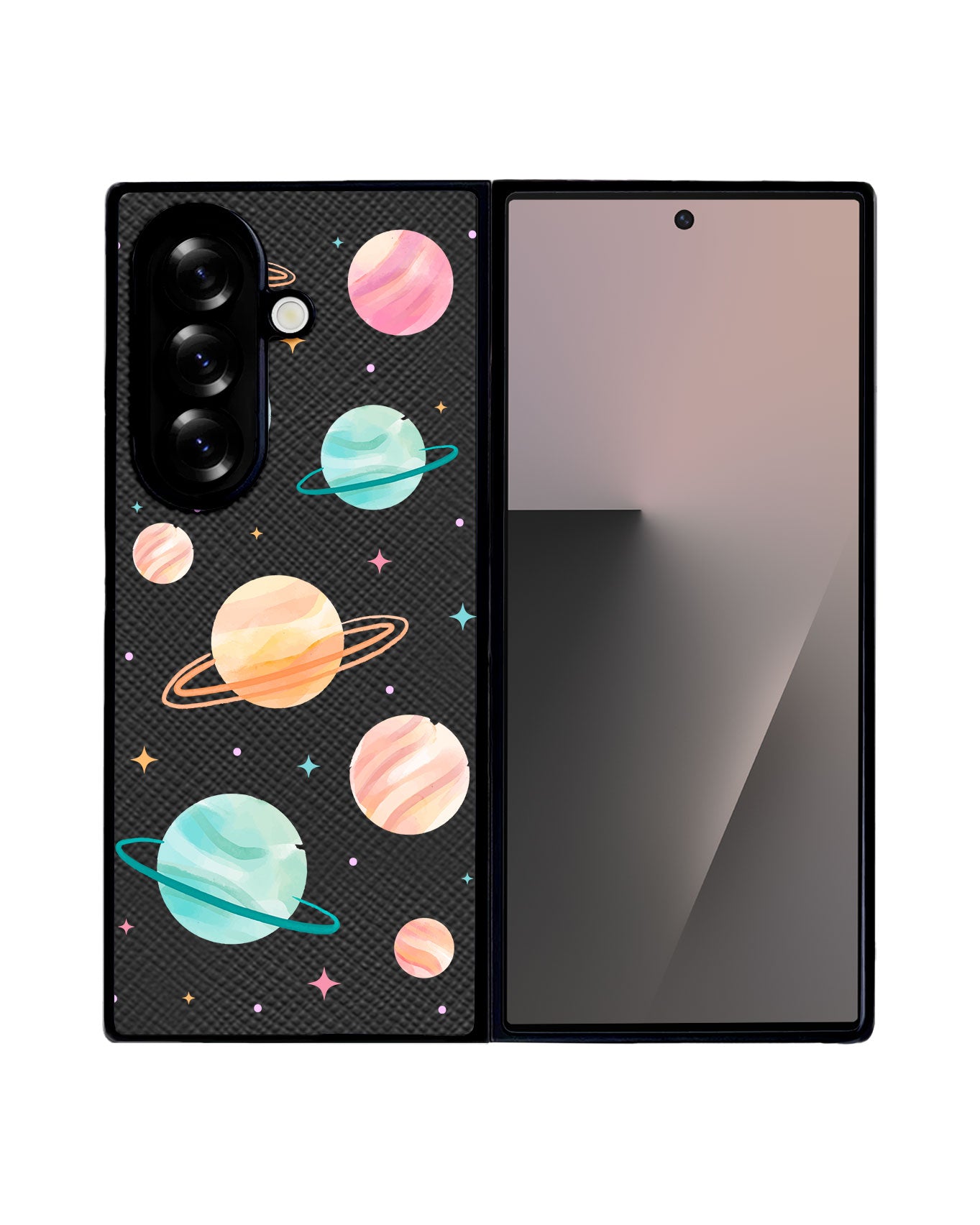 Android Flip / Fold Leather Grip - Planetarium 1.0