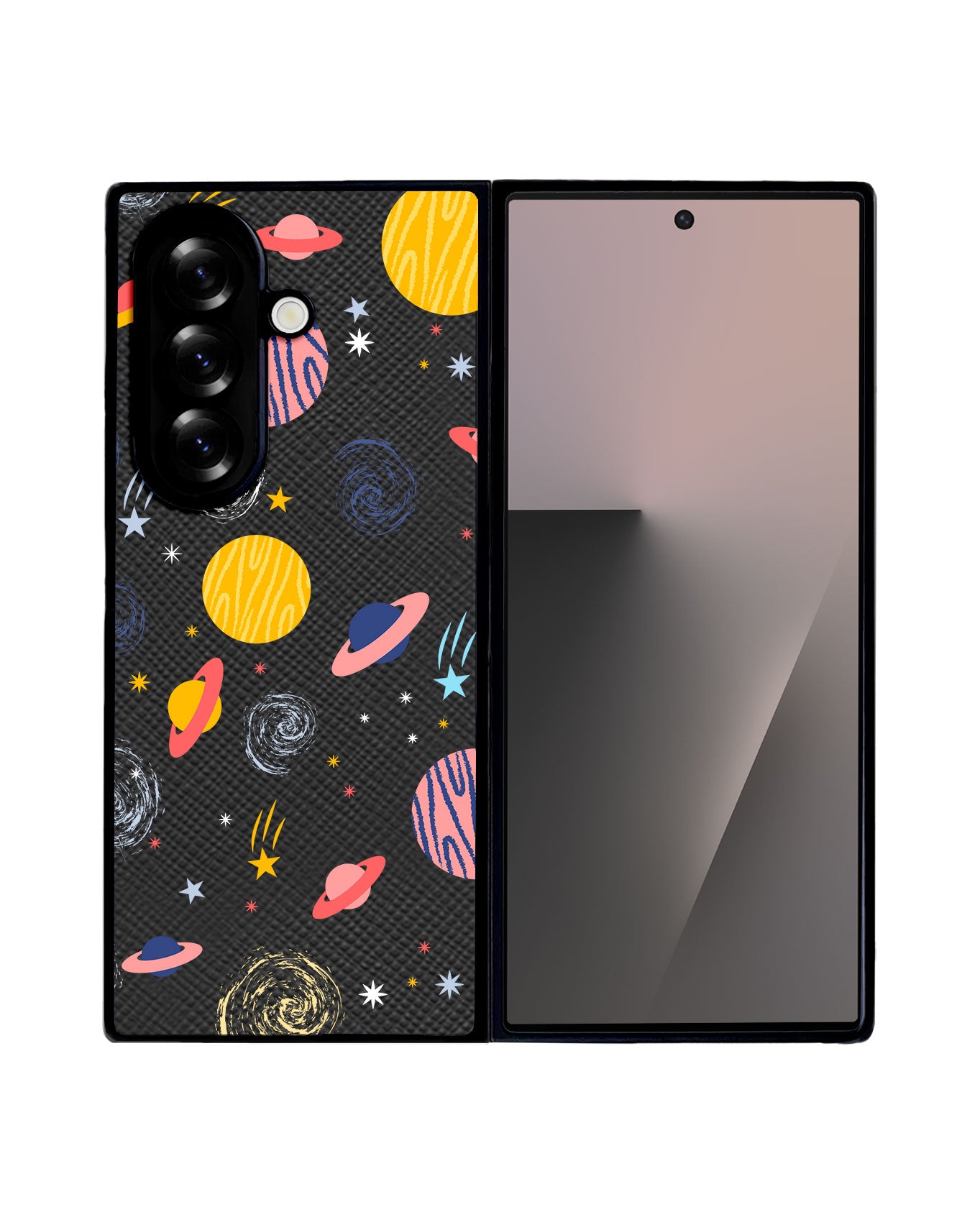 Android Flip / Fold Leather Grip - Planetarium 2.0