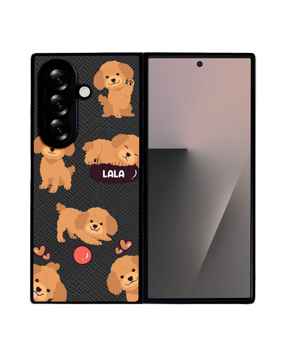 Android Flip / Fold Leather Grip - Poodle Squad