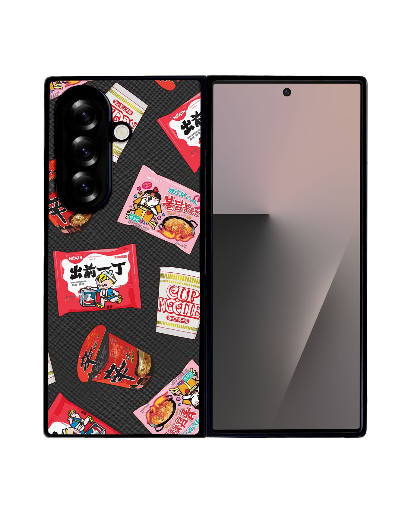 Android Flip / Fold Leather Grip - K-Ramyeon