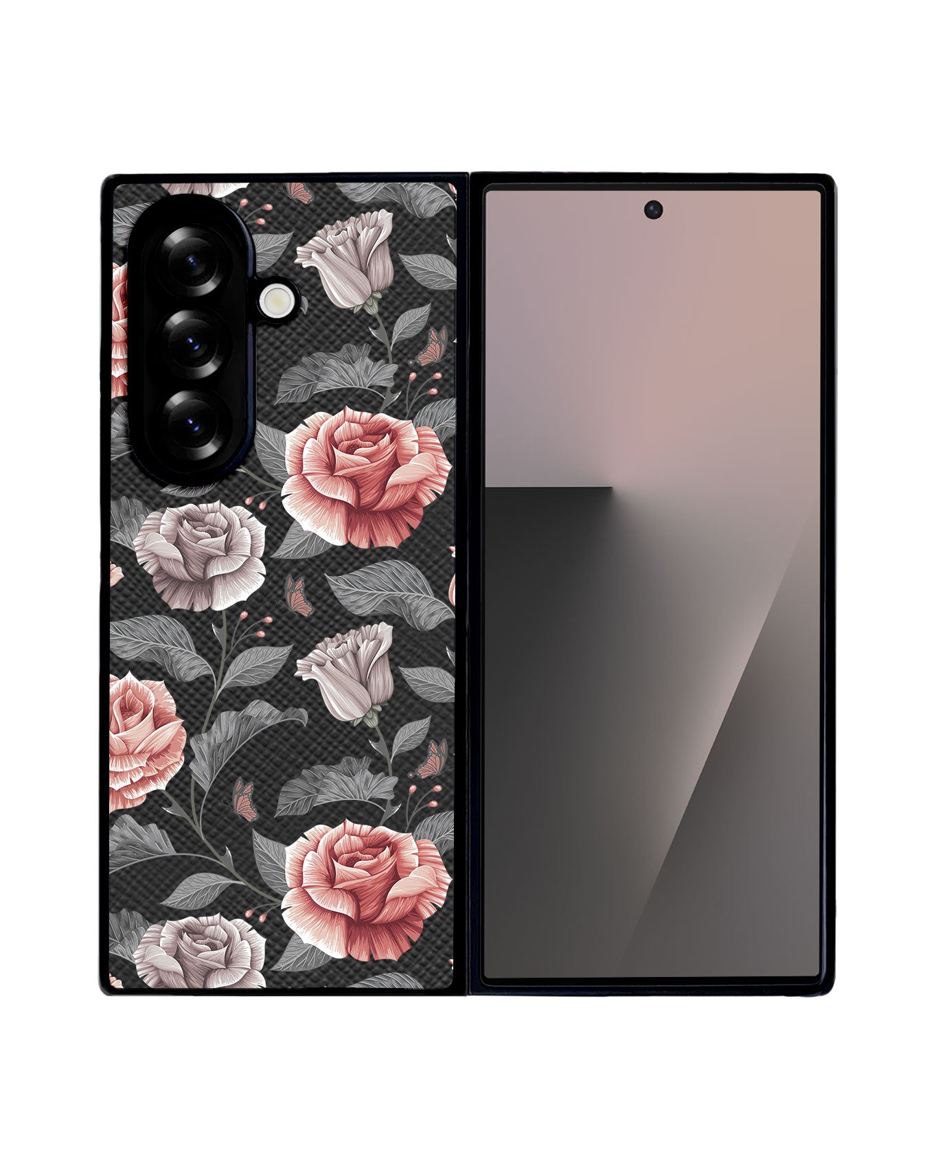 Android Flip / Fold Leather Grip - Rosie