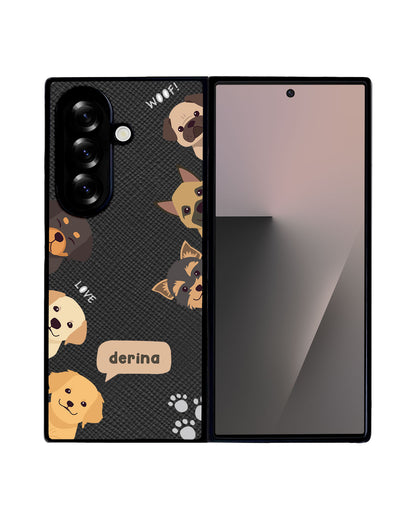 Android Flip / Fold Leather Grip - Ruff Family