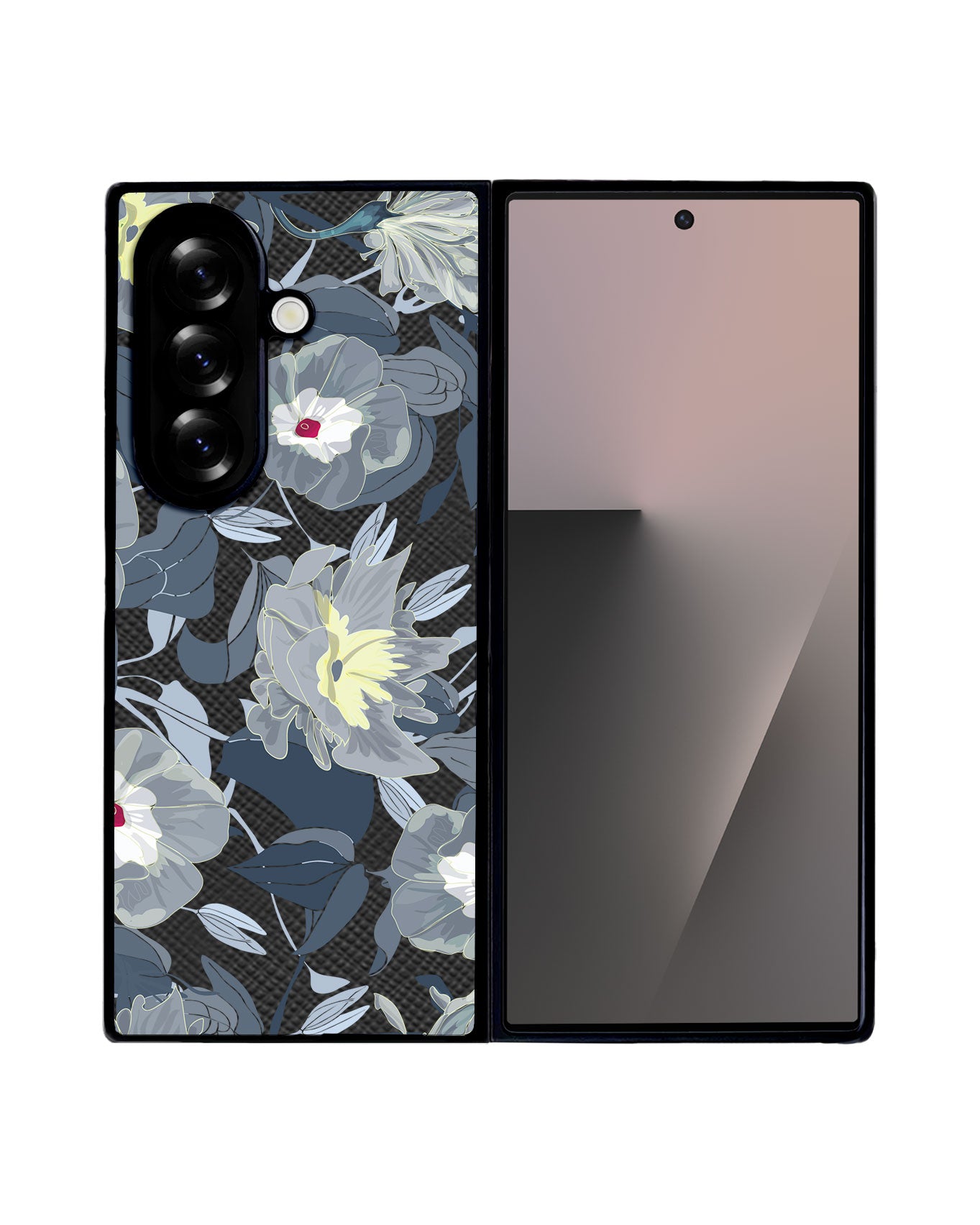 Android Flip / Fold Leather Grip - September Morning Glory