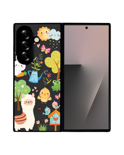 Android Flip / Fold Leather Grip - Spring