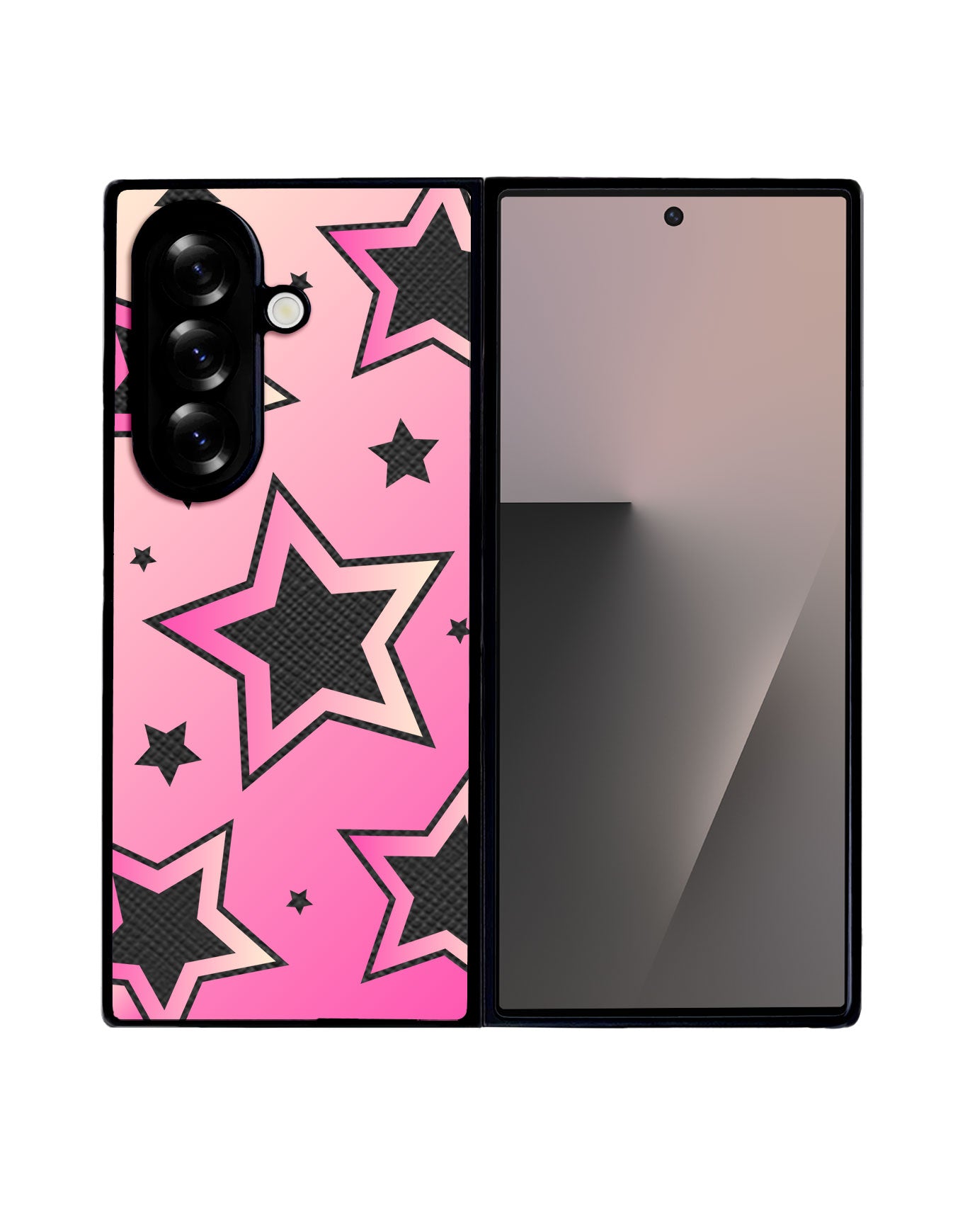 Android Flip / Fold Leather Grip - Star Effect 1.0