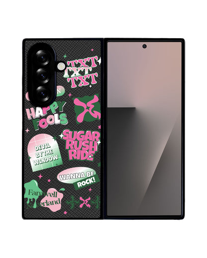 Android Flip / Fold Leather Grip - TXT Temtation