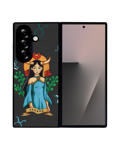 Android Flip / Fold Leather Grip - Taurus