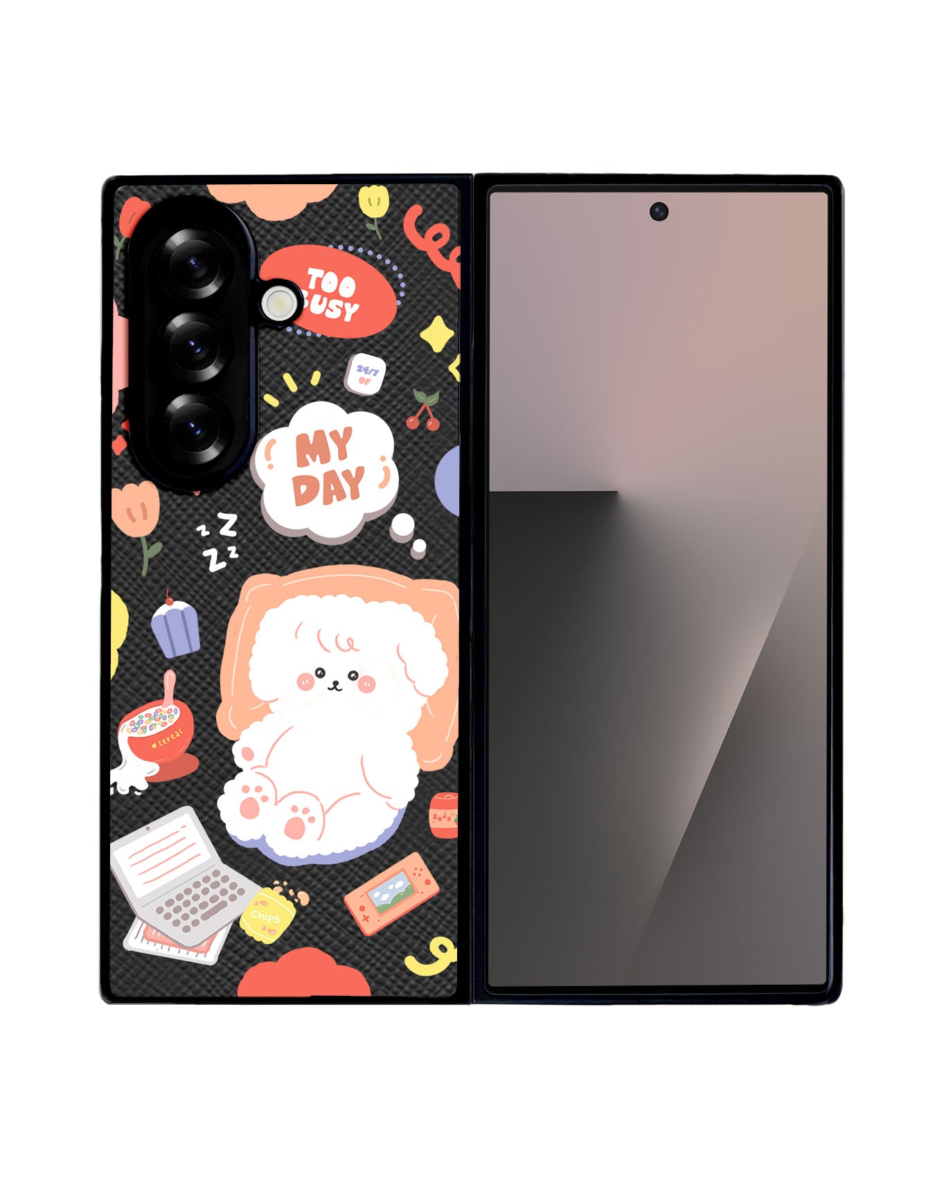 Android Flip / Fold Leather Grip - The New Normal