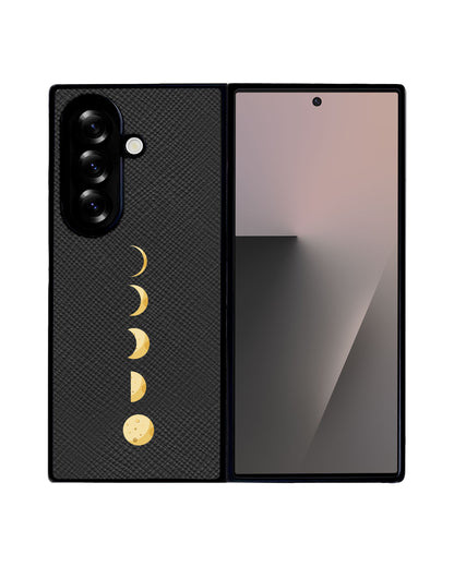 Android Flip / Fold Leather Grip - To The Moon