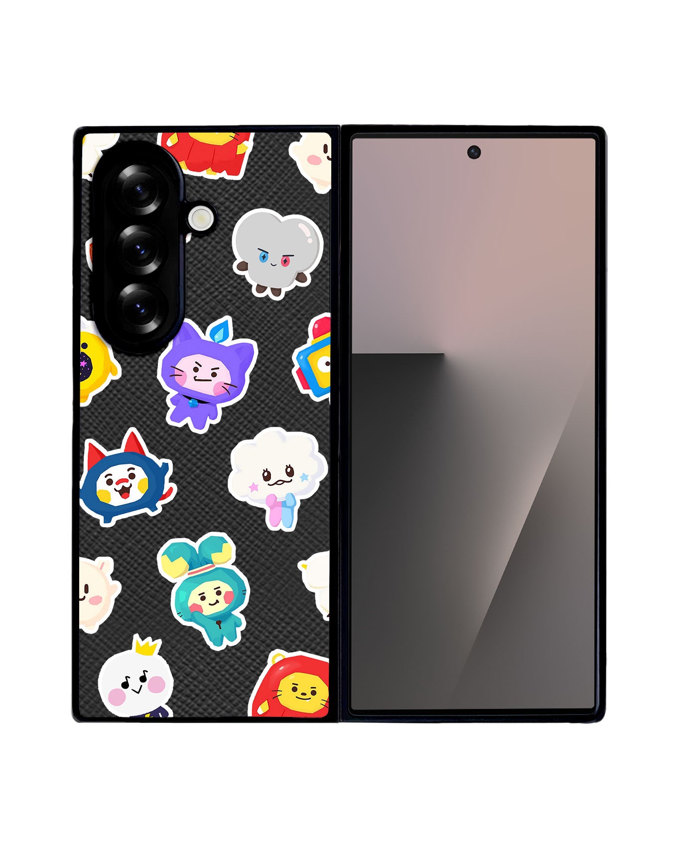 Android Flip / Fold Leather Grip - Treasure Truz