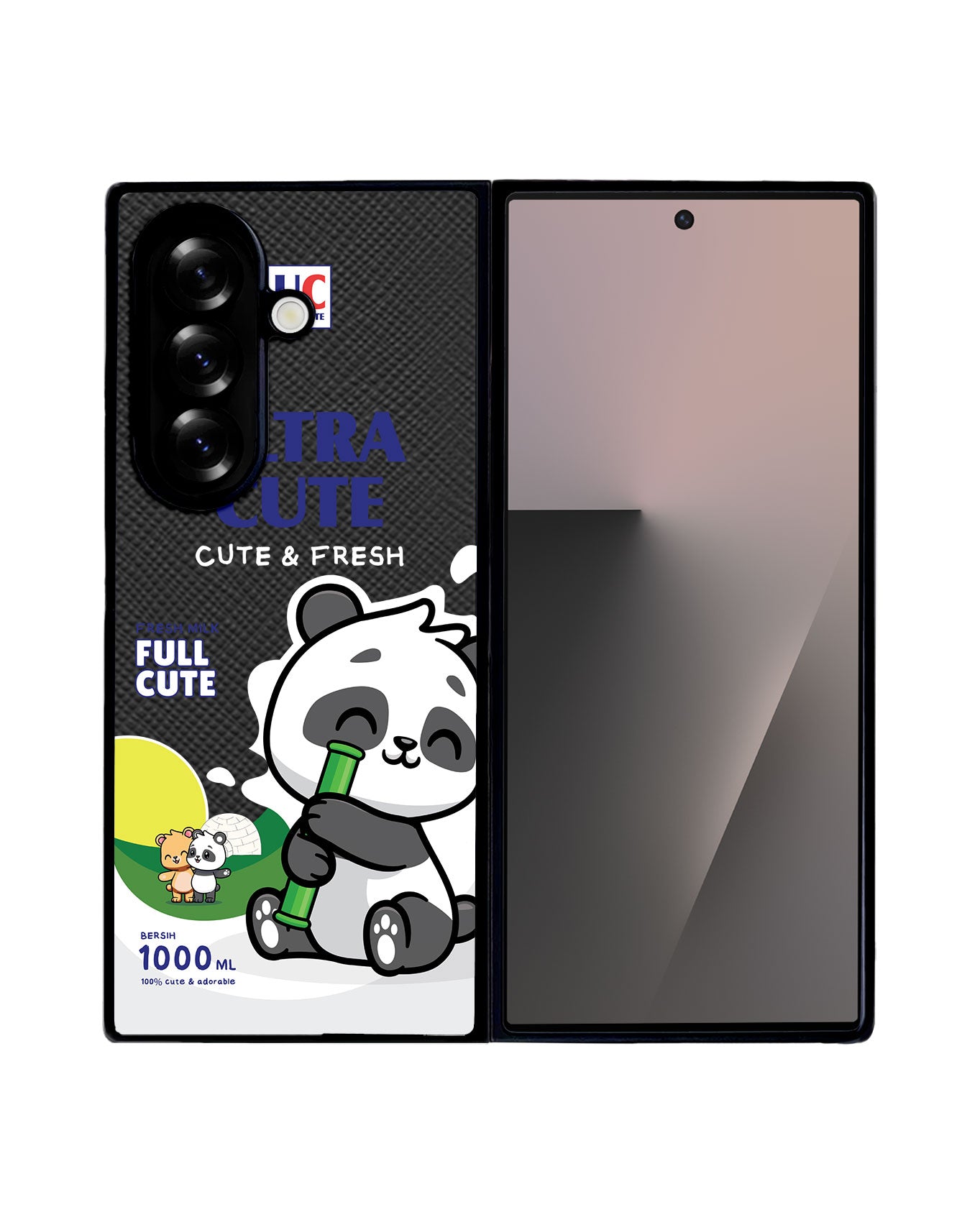 Android Flip / Fold Leather Grip - Ultracute