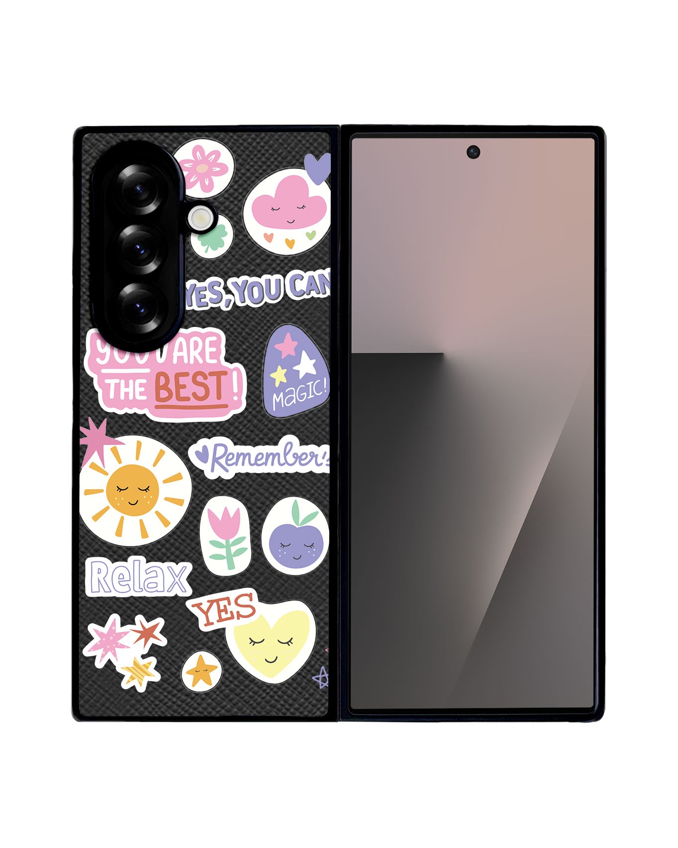 Android Flip / Fold Leather Grip - You are the Best 2.0