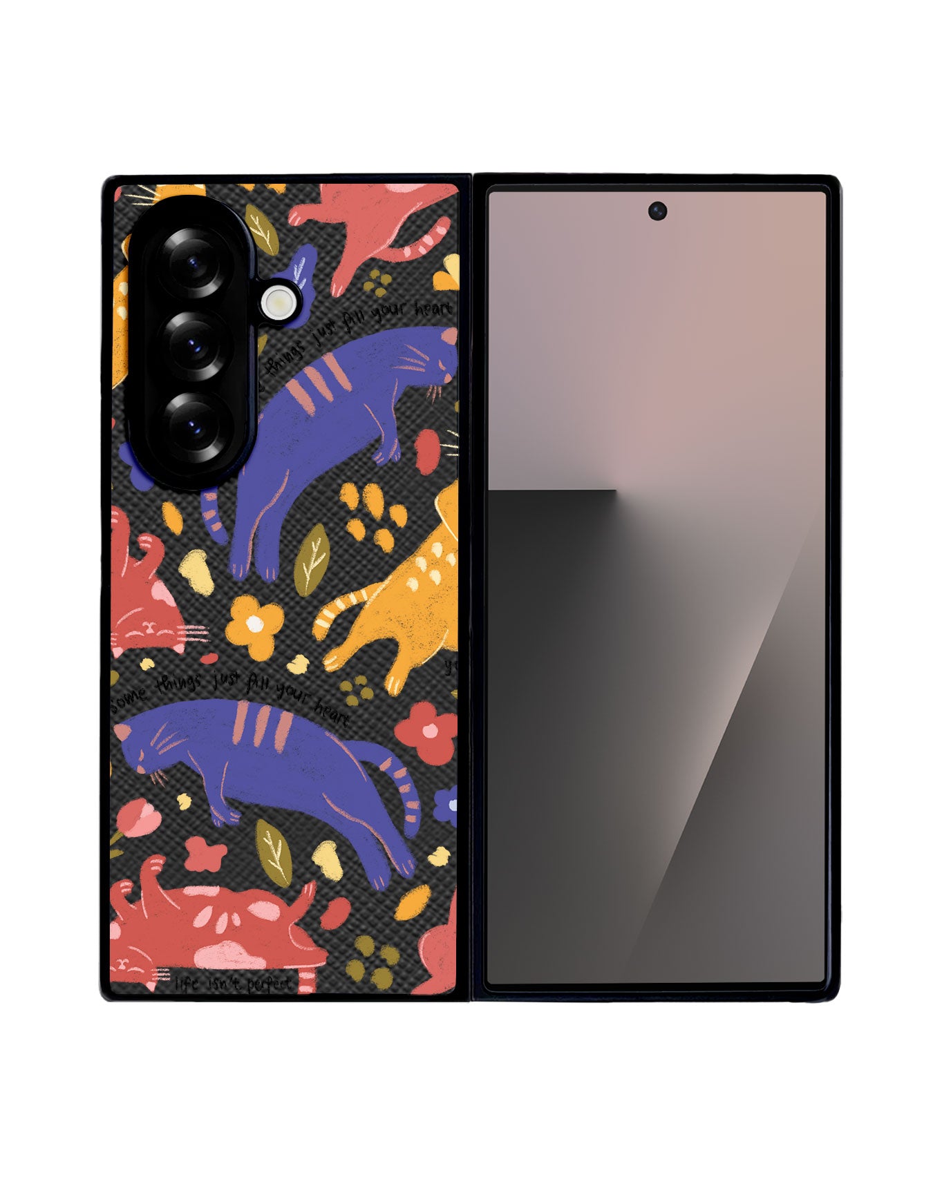 Android Flip / Fold Leather Grip - Pet Lovers