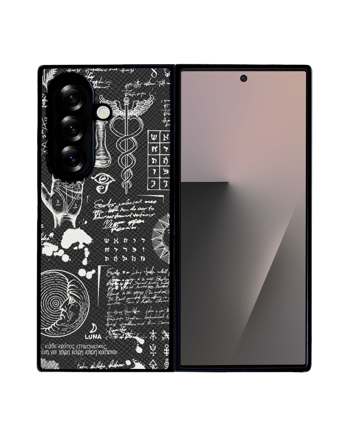 Android Flip / Fold Leather Grip - Alchemy