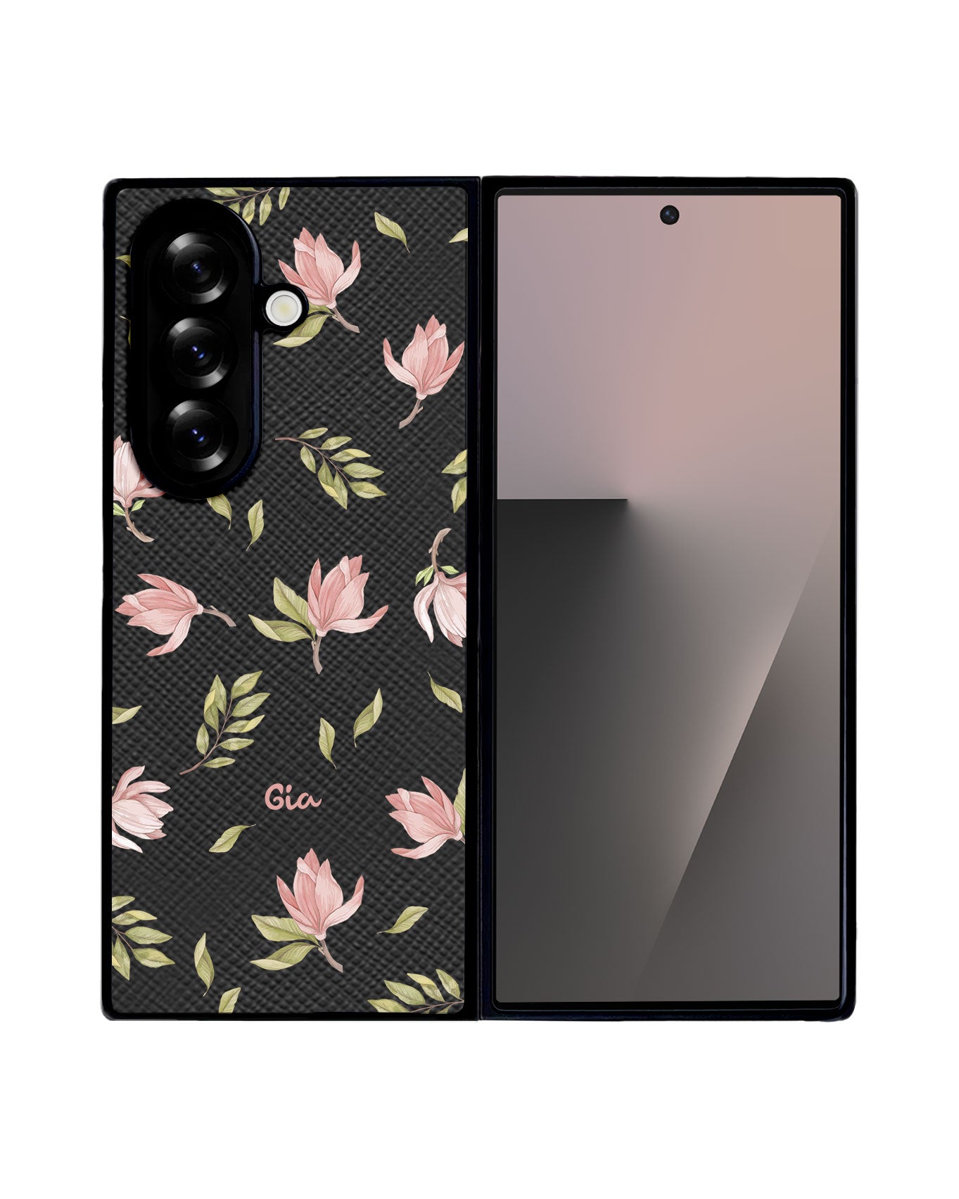 Android Flip / Fold Leather Grip - Azalea