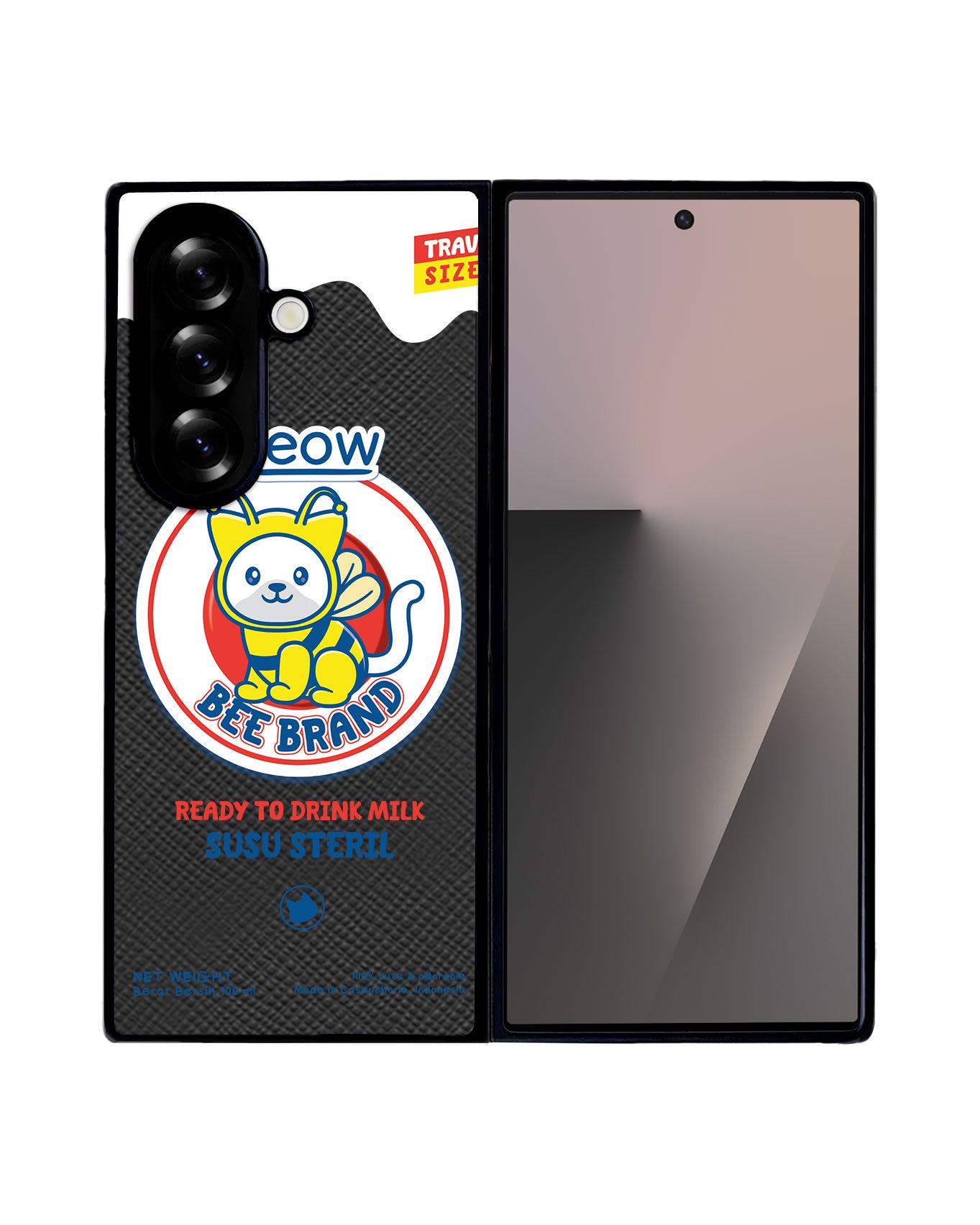 Android Flip / Fold Leather Grip - Bee Brand