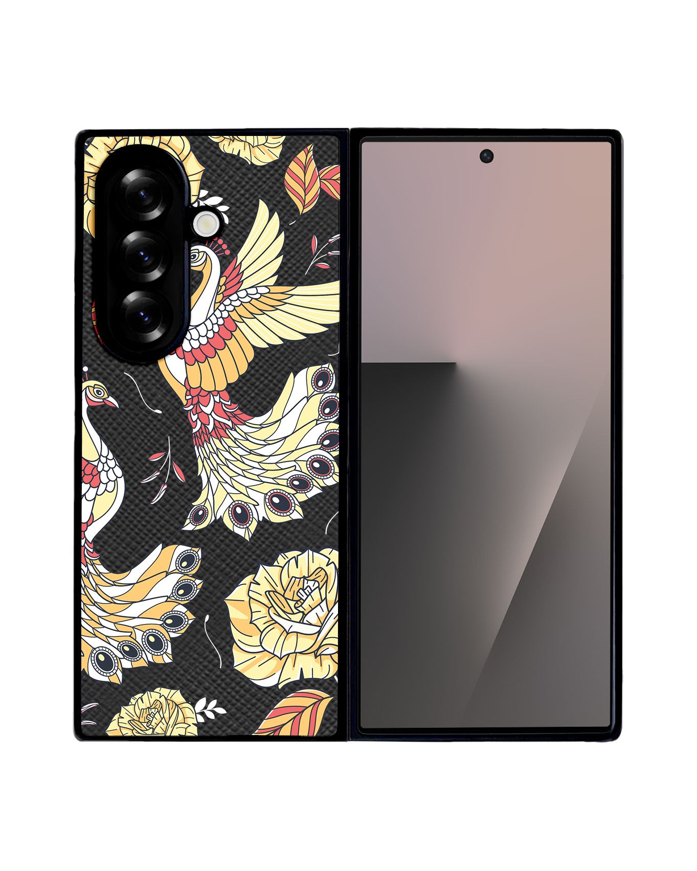 Android Flip / Fold Leather Grip - Bird of Paradise 5.0