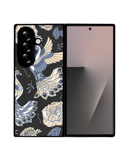 Android Flip / Fold Leather Grip - Bird of Paradise 6.0