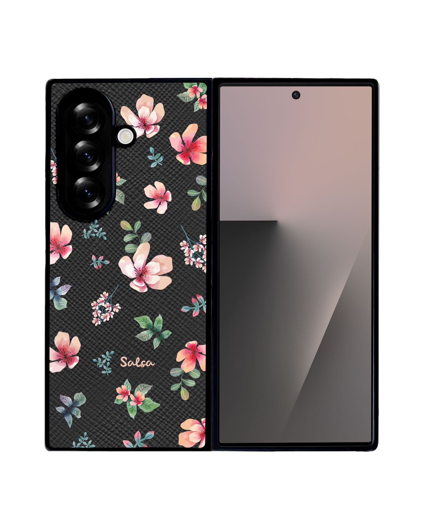 Android Flip / Fold Leather Grip - Botanical Garden 5.0