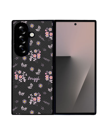 Android Flip / Fold Leather Grip - Cherry Blossom