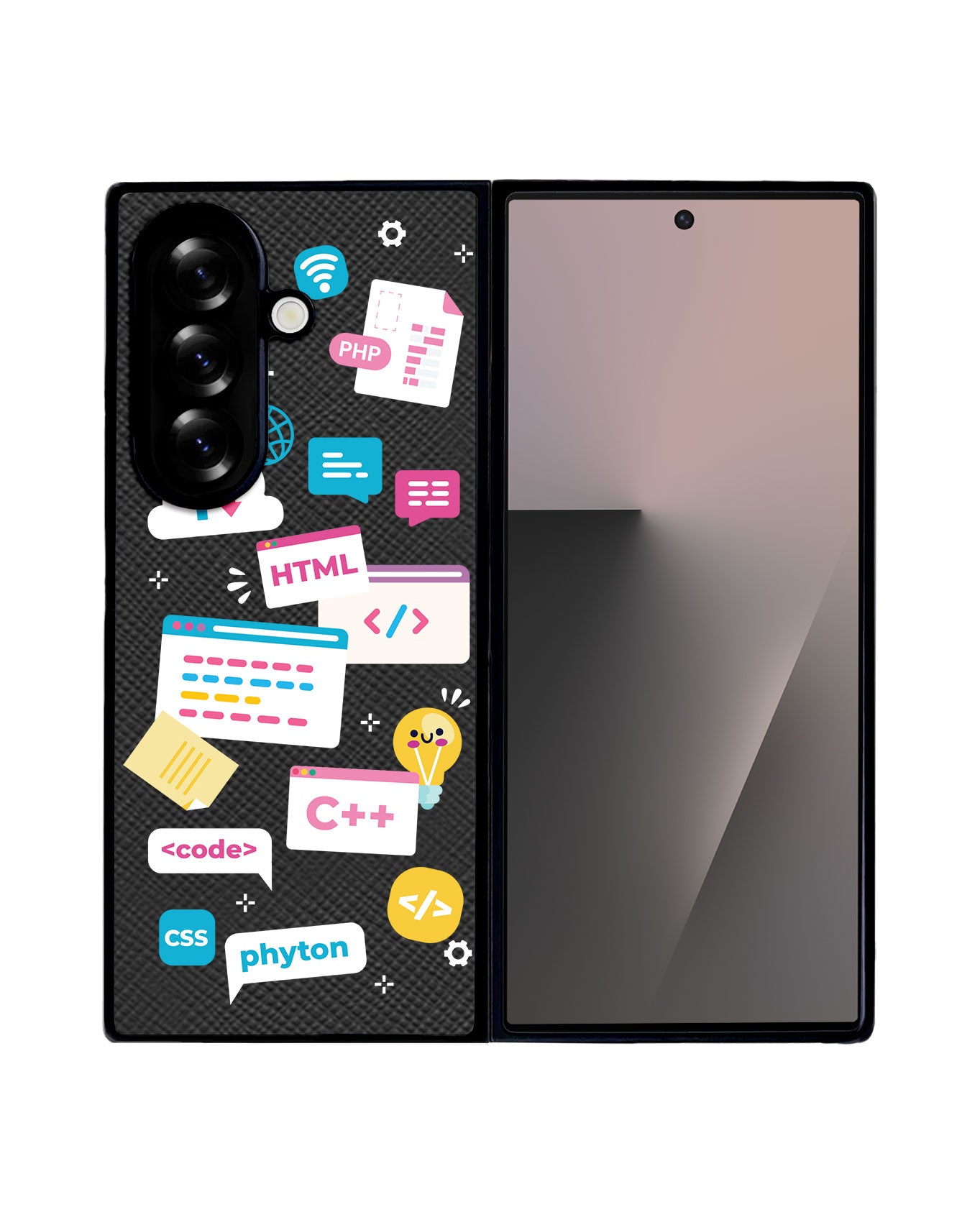 Android Flip / Fold Leather Grip - Developer