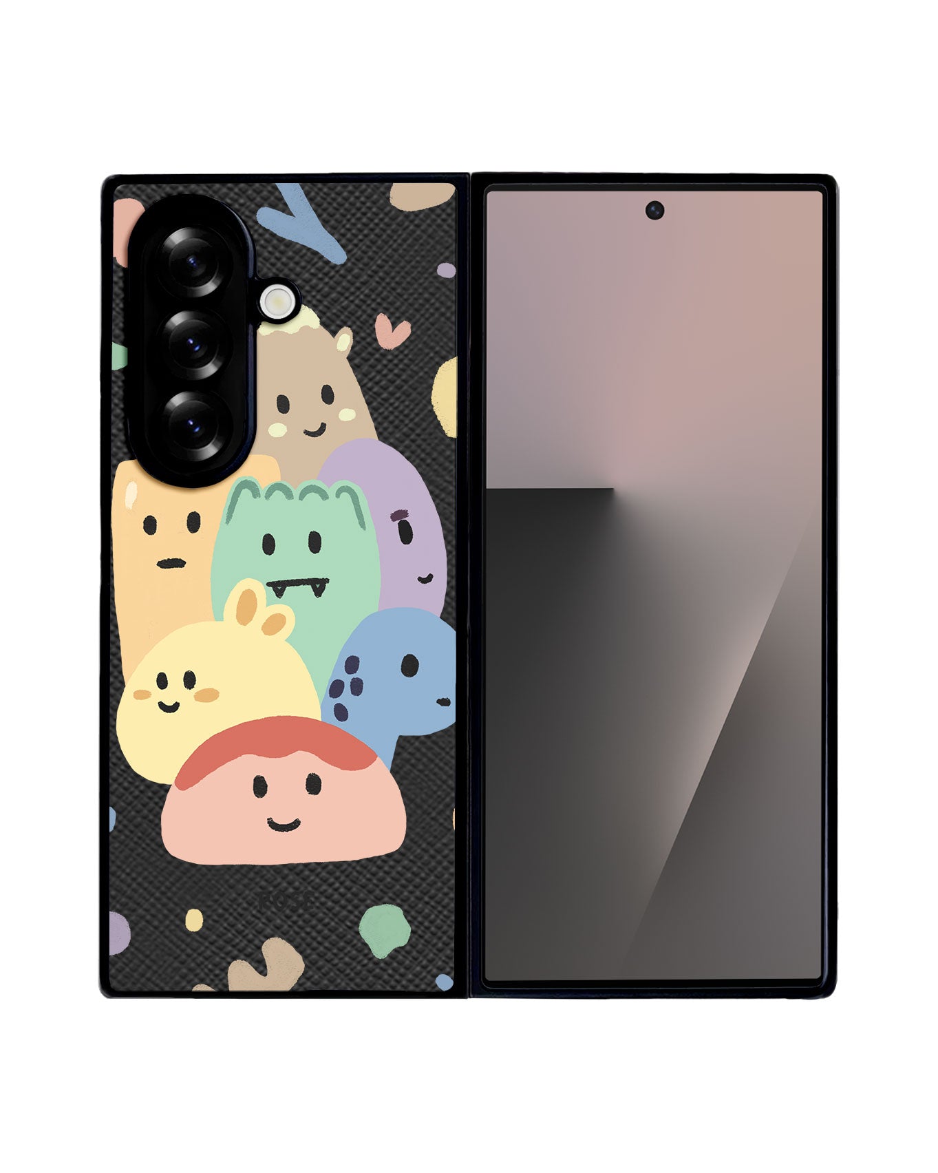 Android Flip / Fold Leather Grip - Doodle 2.0