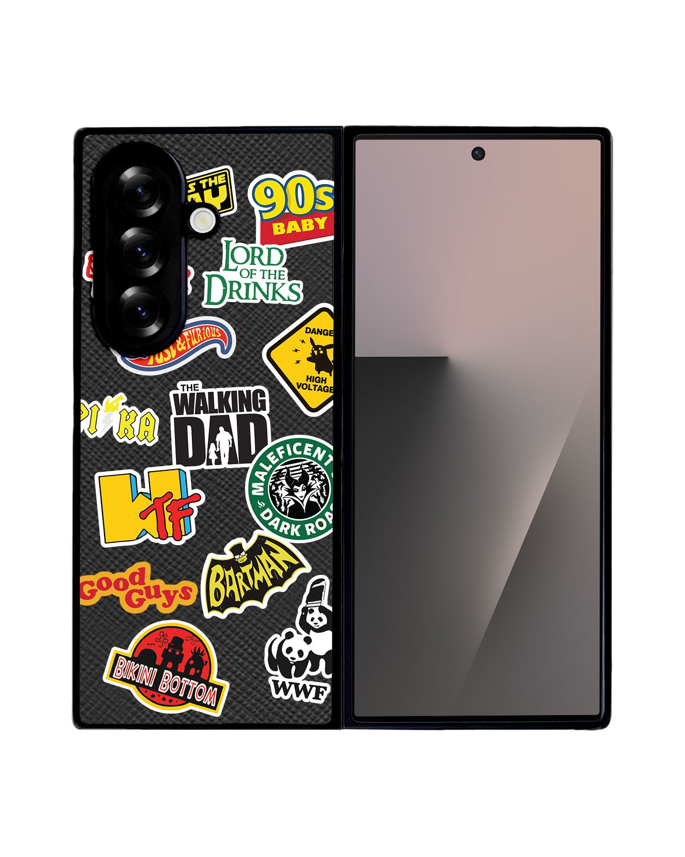 Android Flip / Fold Leather Grip - Film Parody