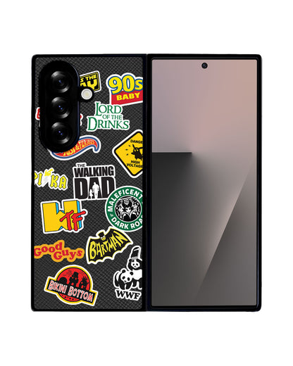 Android Flip / Fold Leather Grip - Film Parody