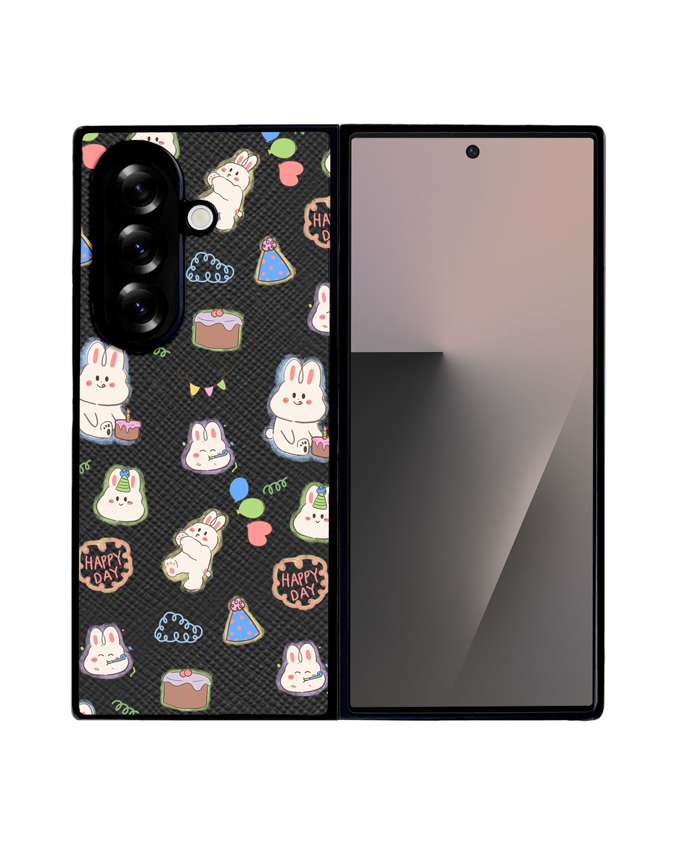 Android Flip / Fold Leather Grip - Fun Party