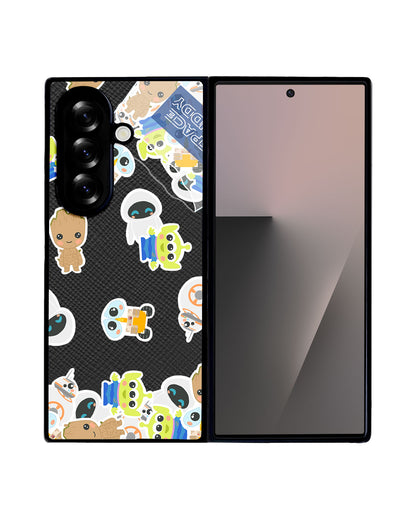 Android Flip / Fold Leather Grip - Buddy Space