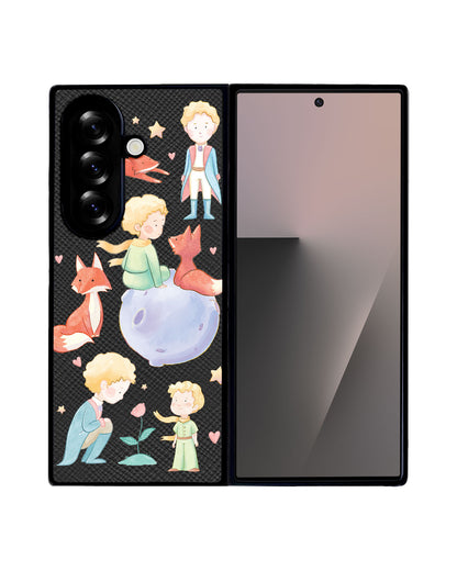 Android Flip / Fold Leather Grip - Little Prince & Fox