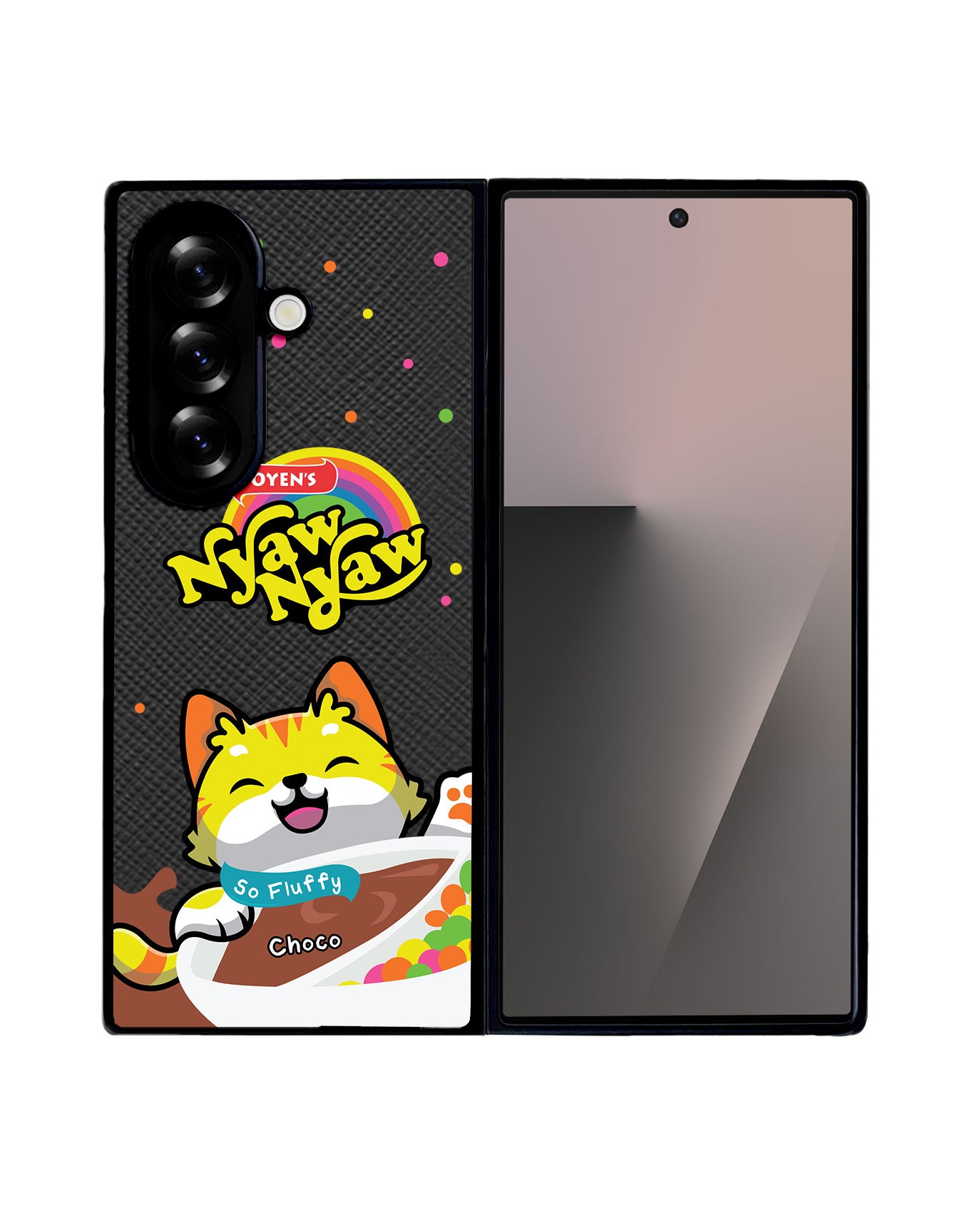 Android Flip / Fold Leather Grip - Nyaw Nyaw