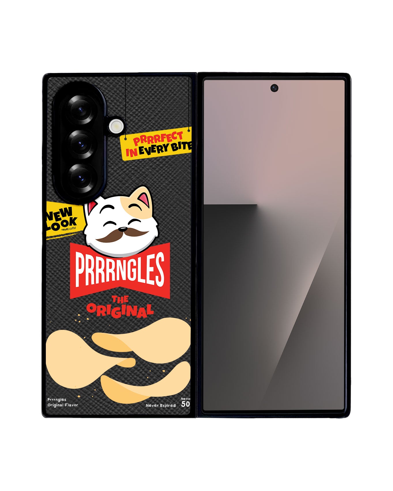 Android Flip / Fold Leather Grip - Prrrngles