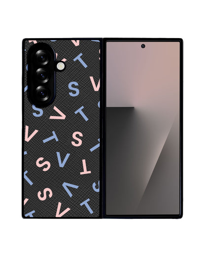 Android Flip / Fold Leather Grip - Seventeen Monogram