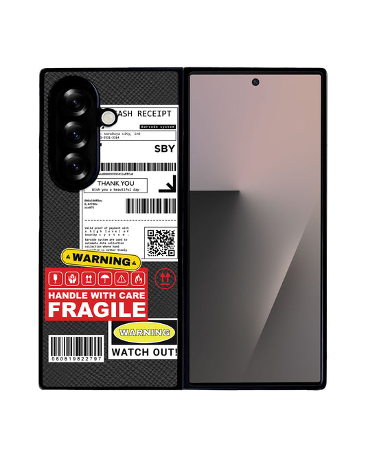 Android Flip / Fold Leather Grip - Shipping Label