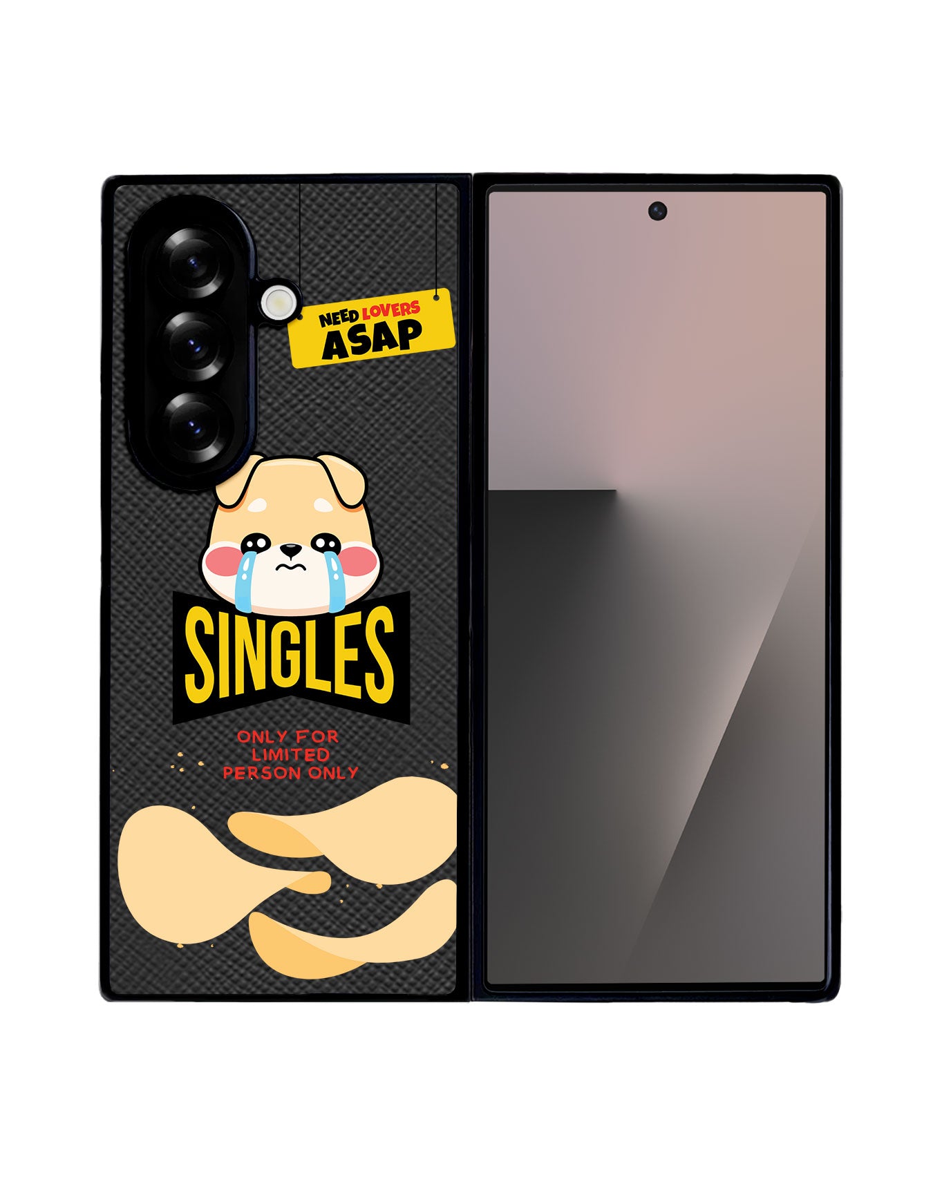 Android Flip / Fold Leather Grip - Singles