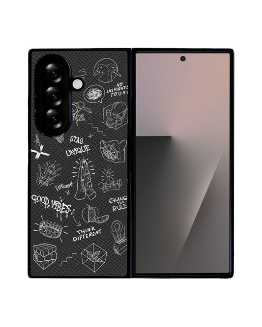 Android Flip / Fold Leather Grip - Stay Unique