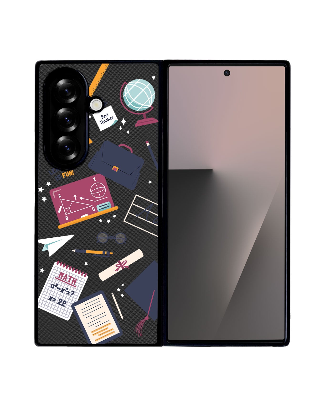 Android Flip / Fold Leather Grip - Teacher