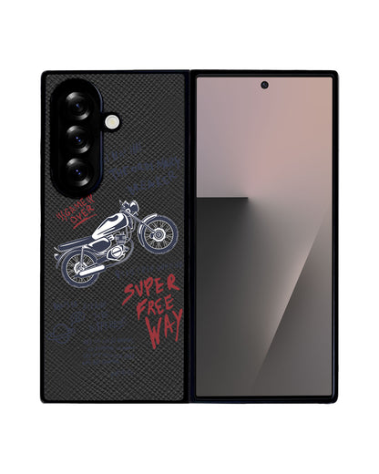 Android Flip / Fold Leather Grip - The Ordinary Breaker