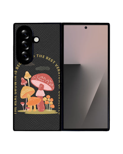 Android Flip / Fold Leather Grip - The Real Growth