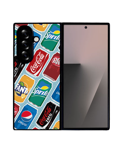 Android Flip / Fold Leather Grip - Soda